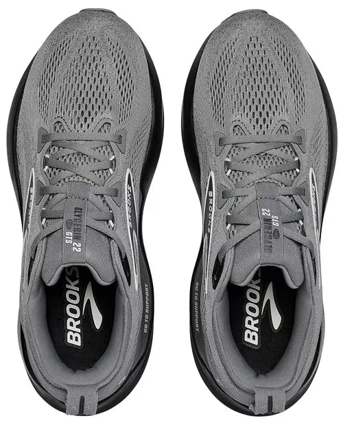 Men's Brooks Glycerin GTS 22, Primer Gray/Ebony/Bluewash