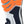 Men's Brooks Glycerin GTS 22, Peacoat/Blue Ribbon/Orange