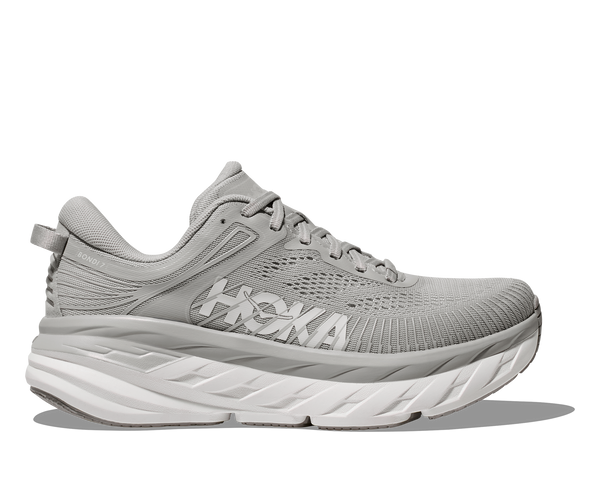 Hoka Bondi 7, Harbor Mist/White