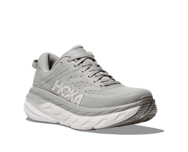 Hoka Bondi 7, Harbor Mist/White