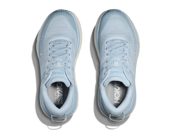 Hoka Bondi 7, Ice Water/White