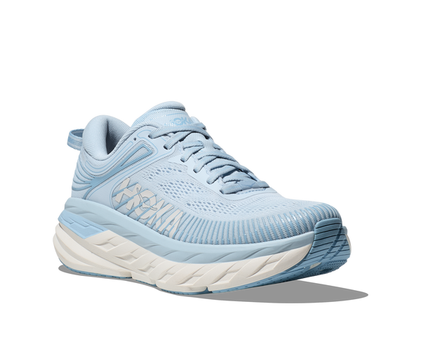 Hoka Bondi 7, Ice Water/White