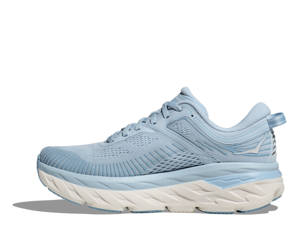 Hoka Bondi 7, Ice Water/White