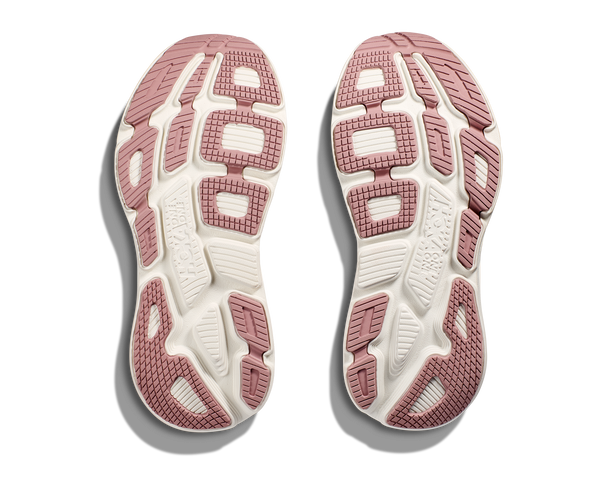 Hoka Bondi 7, Peach Whip/White