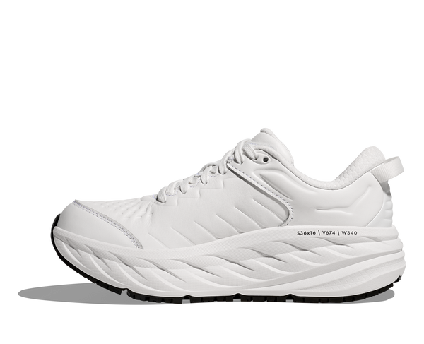 Women's Hoka Bondi SR, Frost/Frost