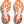 Hoka Bondi 8, Coastal Sky/Vibrant Orange