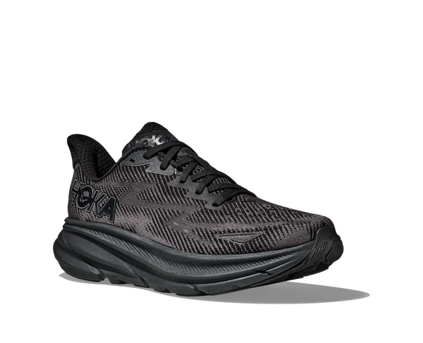 Hoka Clifton 9 , Black/Black