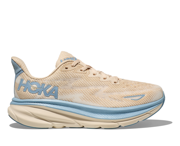 Men's Hoka Clifton 9, Oak/Alabaster