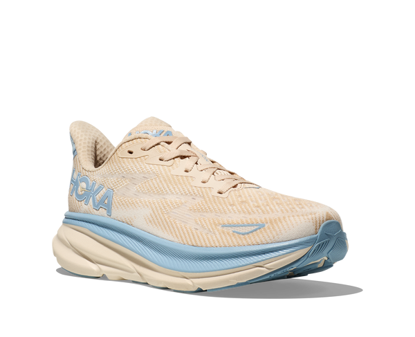 Men's Hoka Clifton 9, Oak/Alabaster