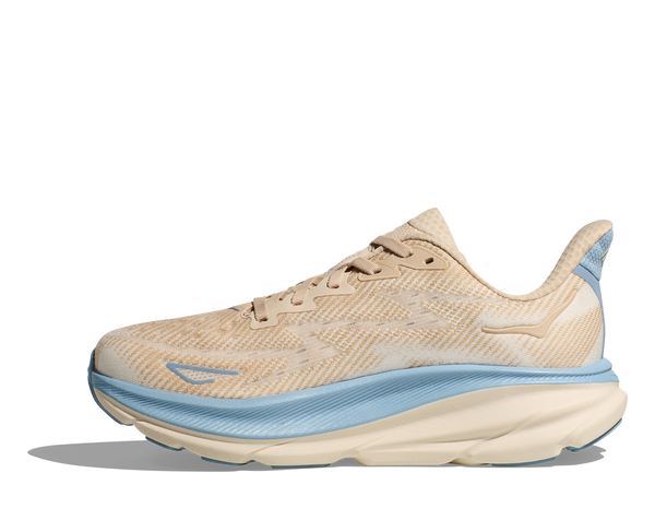 Men's Hoka Clifton 9, Oak/Alabaster