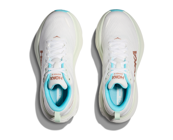 Hoka Bondi 8 , Frost/Rose Gold