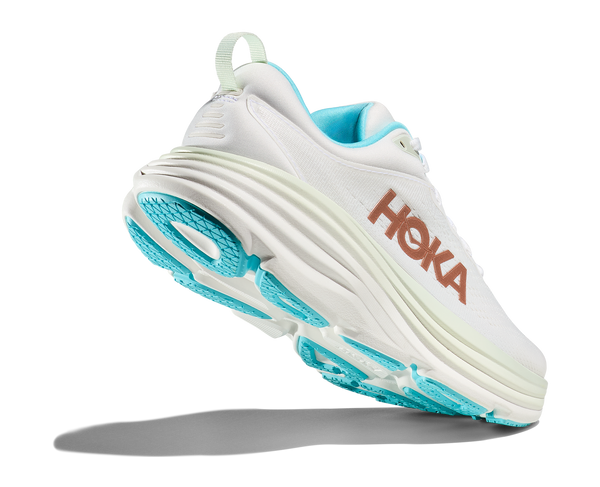 Hoka Bondi 8 , Frost/Rose Gold