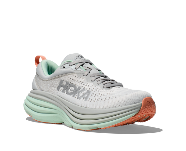 Hoka Bondi 8 , Stardust/Aqua Breeze