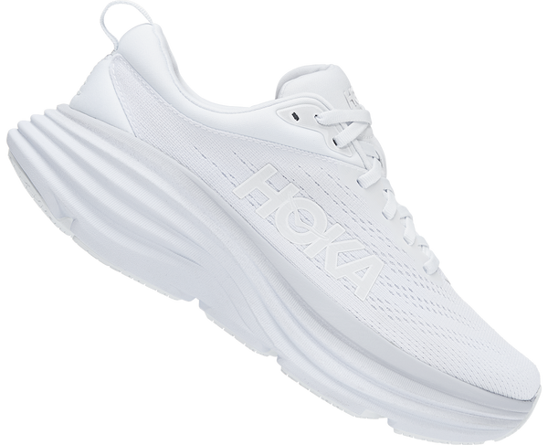 Hoka Bondi 8 , White/White