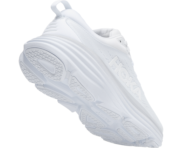 Hoka Bondi 8 , White/White