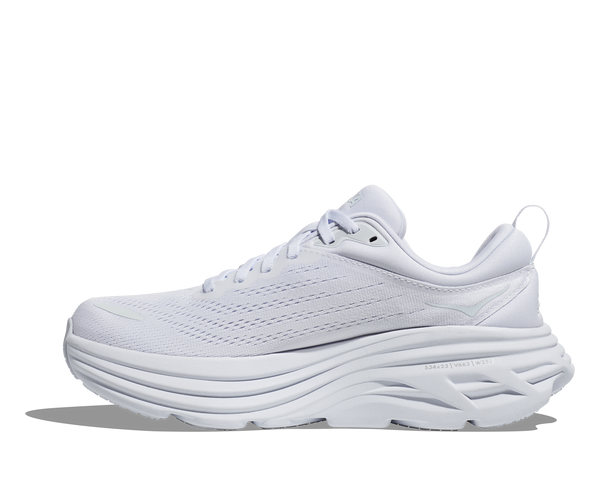 Hoka Bondi 8 , White/White