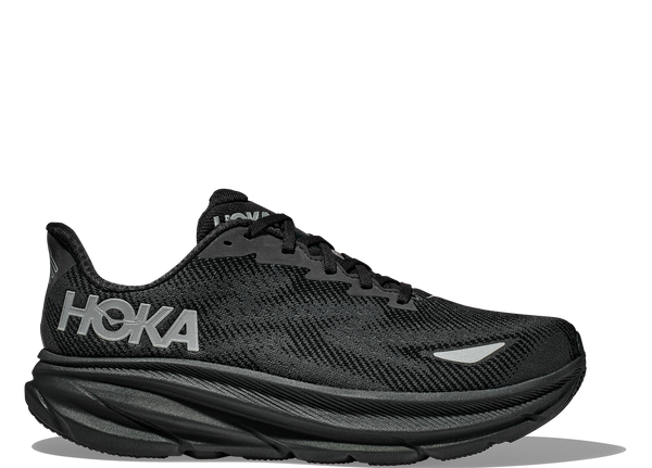 Hoka Clifton 9 GTX, Black/Black