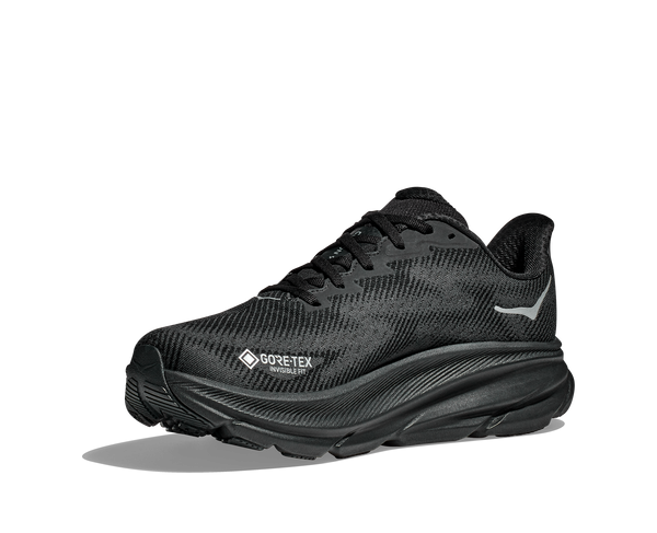 Hoka Clifton 9 GTX, Black/Black