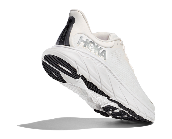 Men's Hoka Arahi 7, Blanc De Blanc/Steel Wool