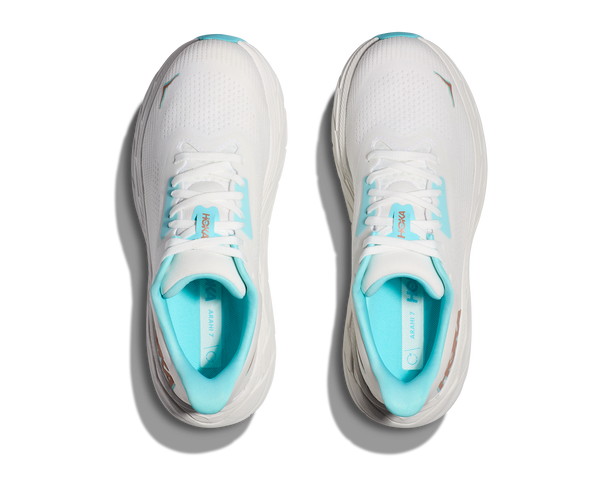 Hoka Arahi 7 , Frost/Rose Gold