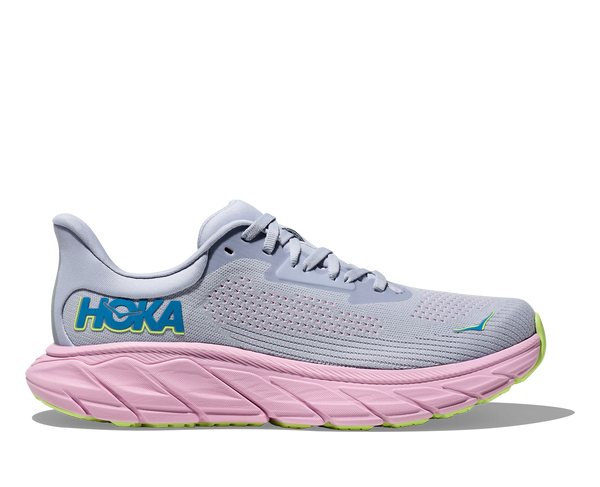 Women's Hoka Arahi 7 , Gull/Pink Twilight