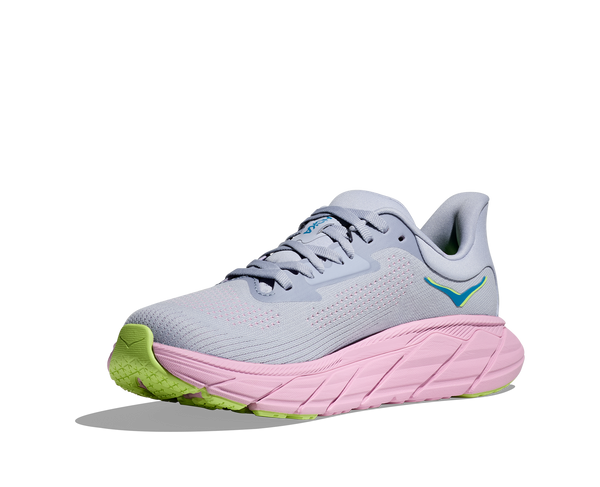 Women's Hoka Arahi 7 , Gull/Pink Twilight