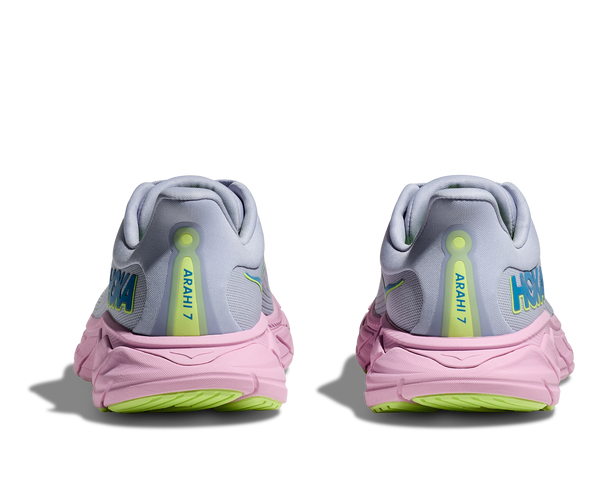 Women's Hoka Arahi 7 , Gull/Pink Twilight