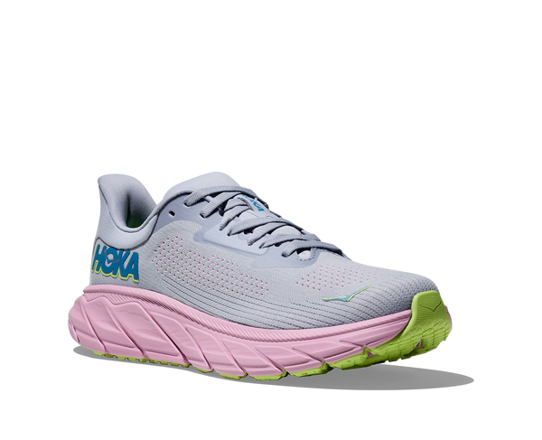 Women's Hoka Arahi 7 , Gull/Pink Twilight