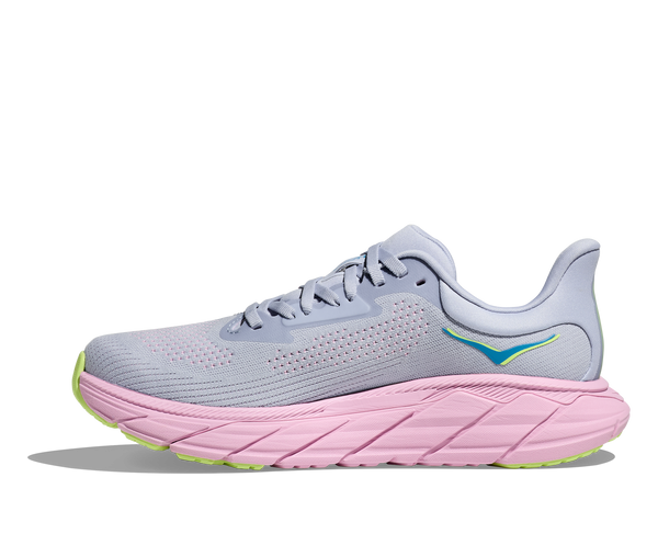 Women's Hoka Arahi 7 , Gull/Pink Twilight