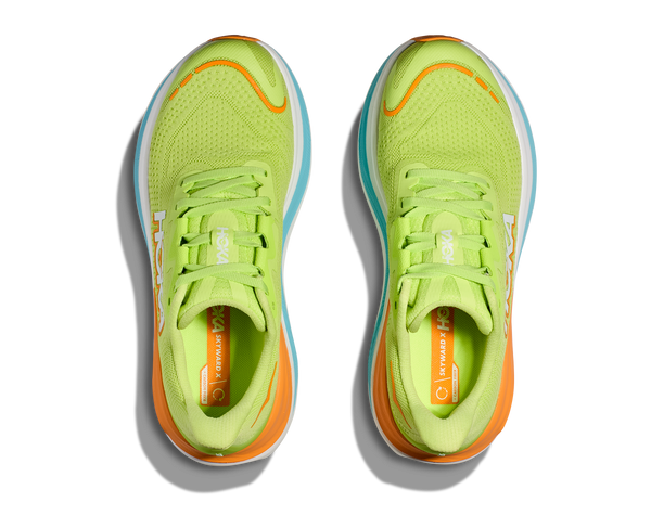 Men's Hoka Skyward X, Lettuce/Cloudless