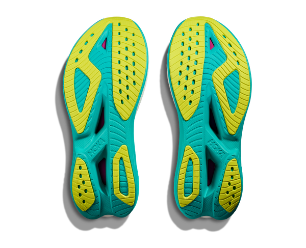 Hoka Mach X 2, Frost/Electric Aqua