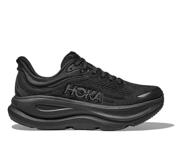 Men's Hoka Bondi 9, Black/Black