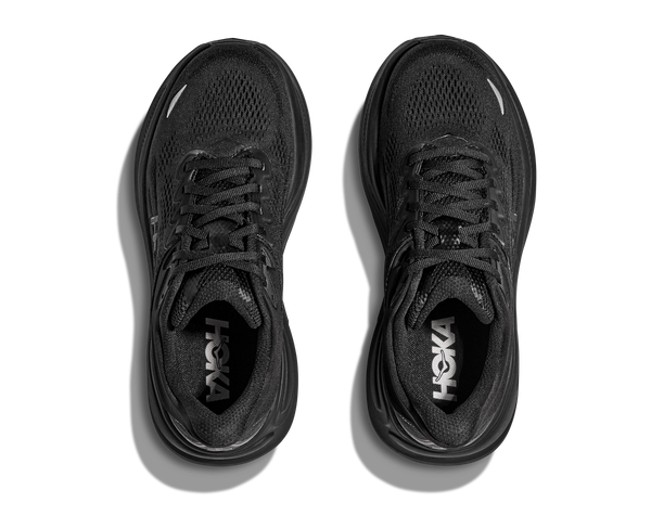 Men's Hoka Bondi 9, Black/Black