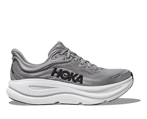 Men's Hoka Bondi 9, Galactic Grey/Stellar Grey