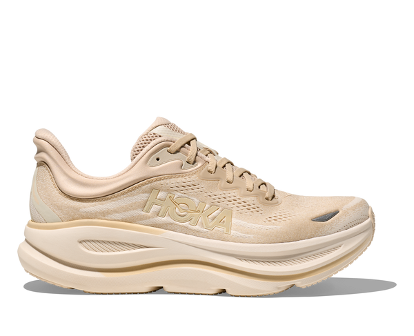 Men's Hoka Bondi 9, Oatmeal/Oat Milk