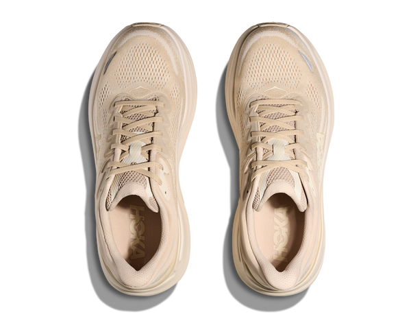 Men's Hoka Bondi 9, Oatmeal/Oat Milk