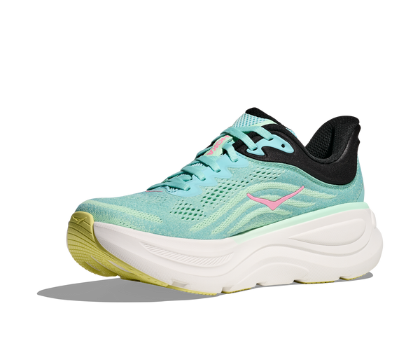 Women's Hoka Bondi 9, Blue Spark/Mint Fluorite