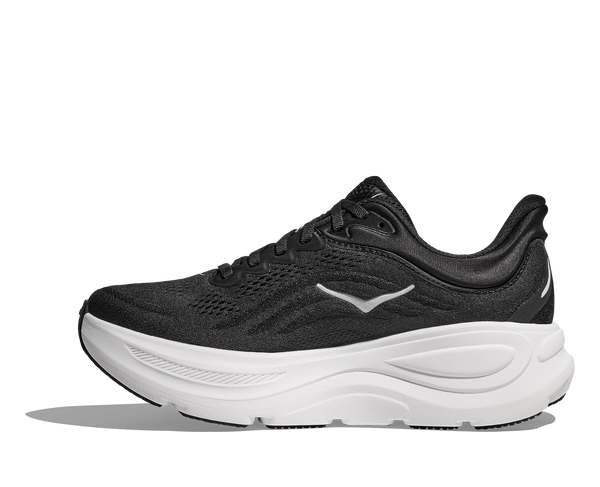 Women's Hoka Bondi 9, Black/White