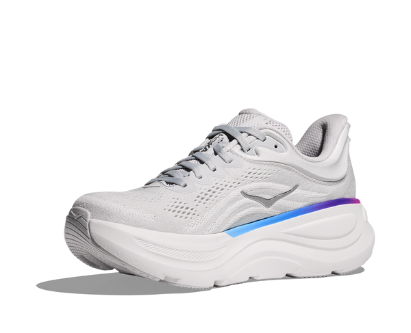 Women's Hoka Bondi 9, Cosmic Grey/White