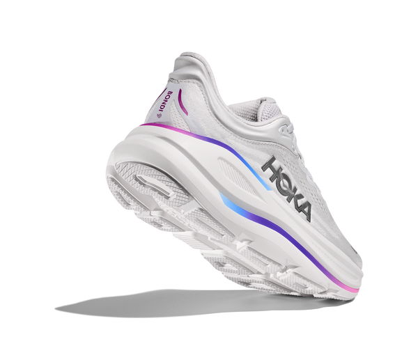 Women's Hoka Bondi 9, Cosmic Grey/White