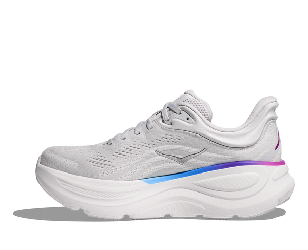 Women's Hoka Bondi 9, Cosmic Grey/White