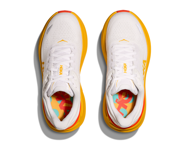 W Hoka Bondi 9, Frost/Sunflower