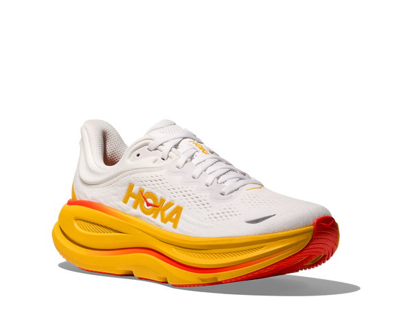 W Hoka Bondi 9, Frost/Sunflower