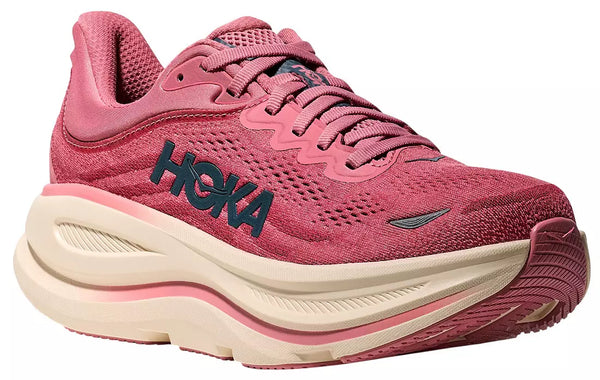 W Hoka Bondi 9, Lingonberry/Cranberry