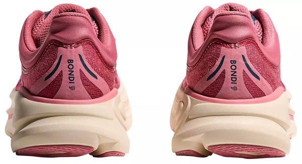 W Hoka Bondi 9, Lingonberry/Cranberry