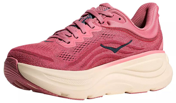 W Hoka Bondi 9, Lingonberry/Cranberry