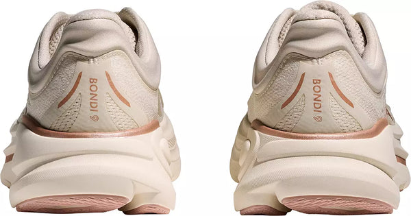 W Hoka Bondi 9, Oat Milk/Rose Gold