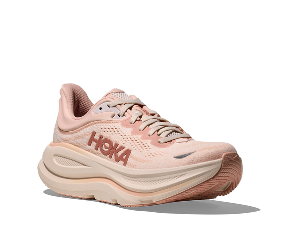 W Hoka Bondi 9, Rose Latte/Rose Cream