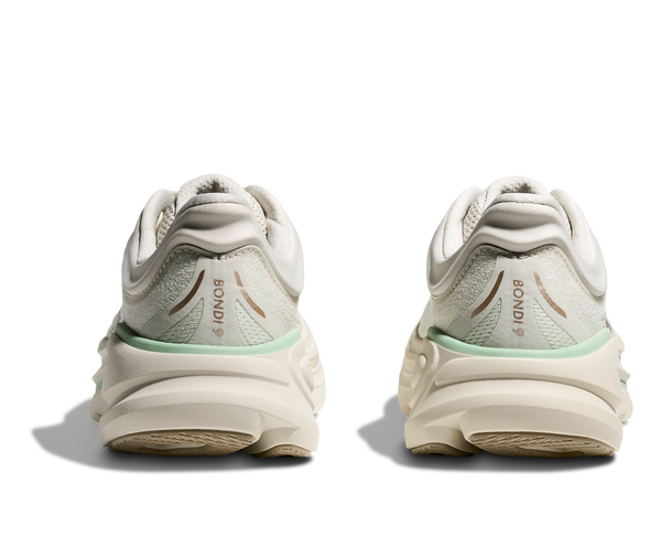 W Hoka Bondi 9, Truffle Salt/Sea Glass