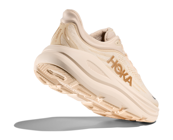 Women's Hoka Bondi 9, Vanilla/Birch